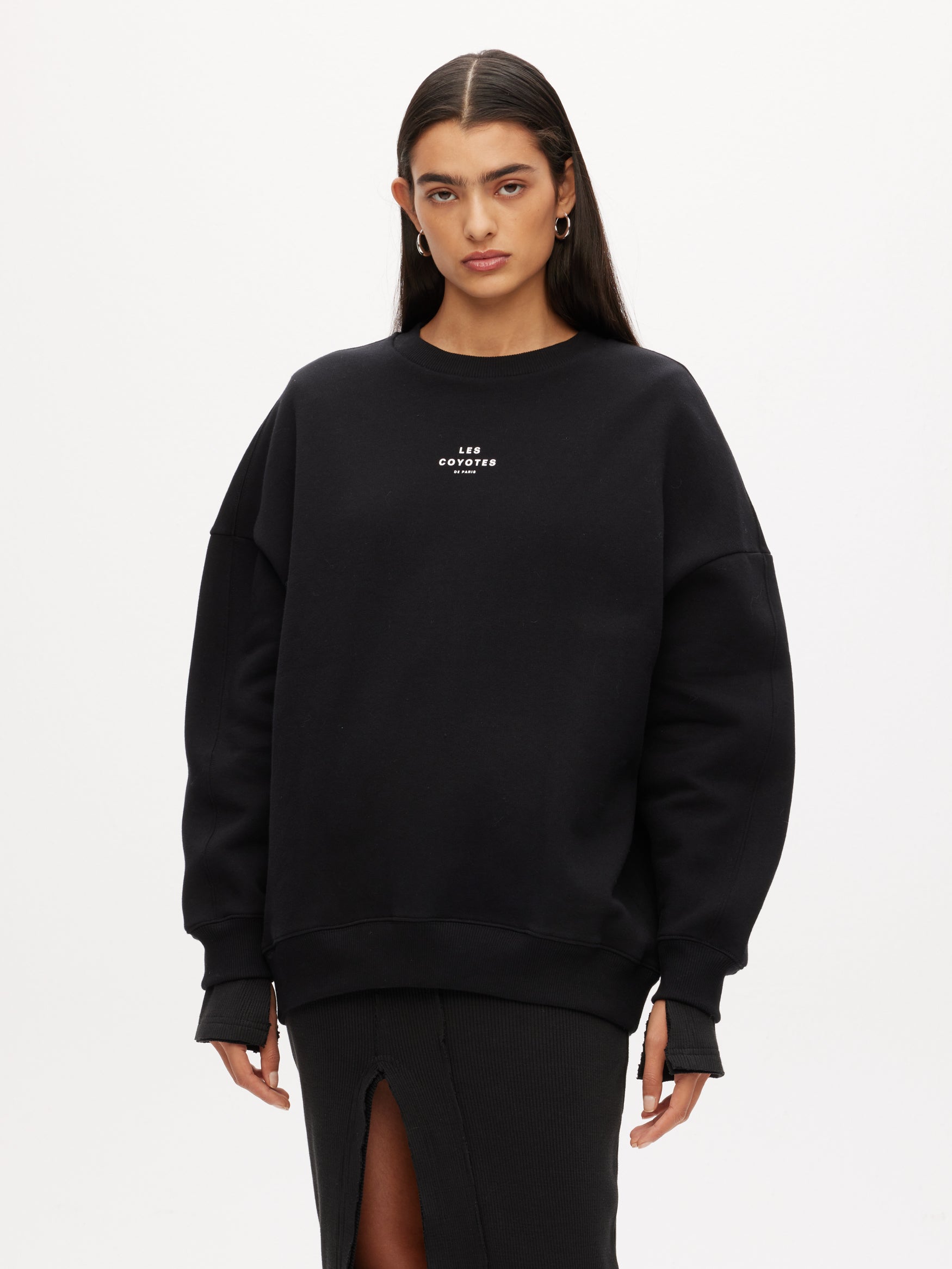 Oversized Logo Sweatshirt– Les Coyotes de Paris | Women
