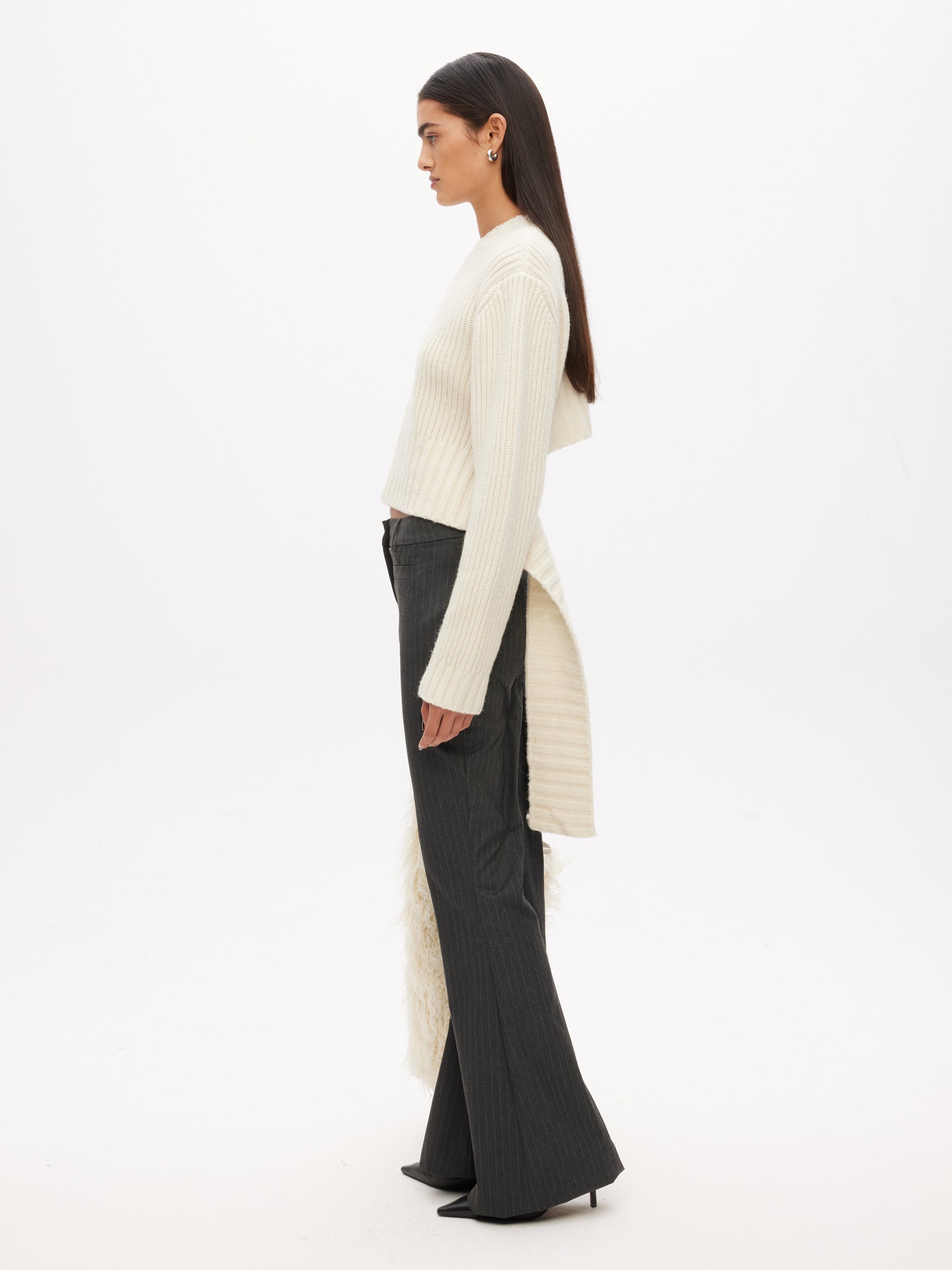 Knitted Loose Rib Jumper– Les Coyotes de Paris | Women
