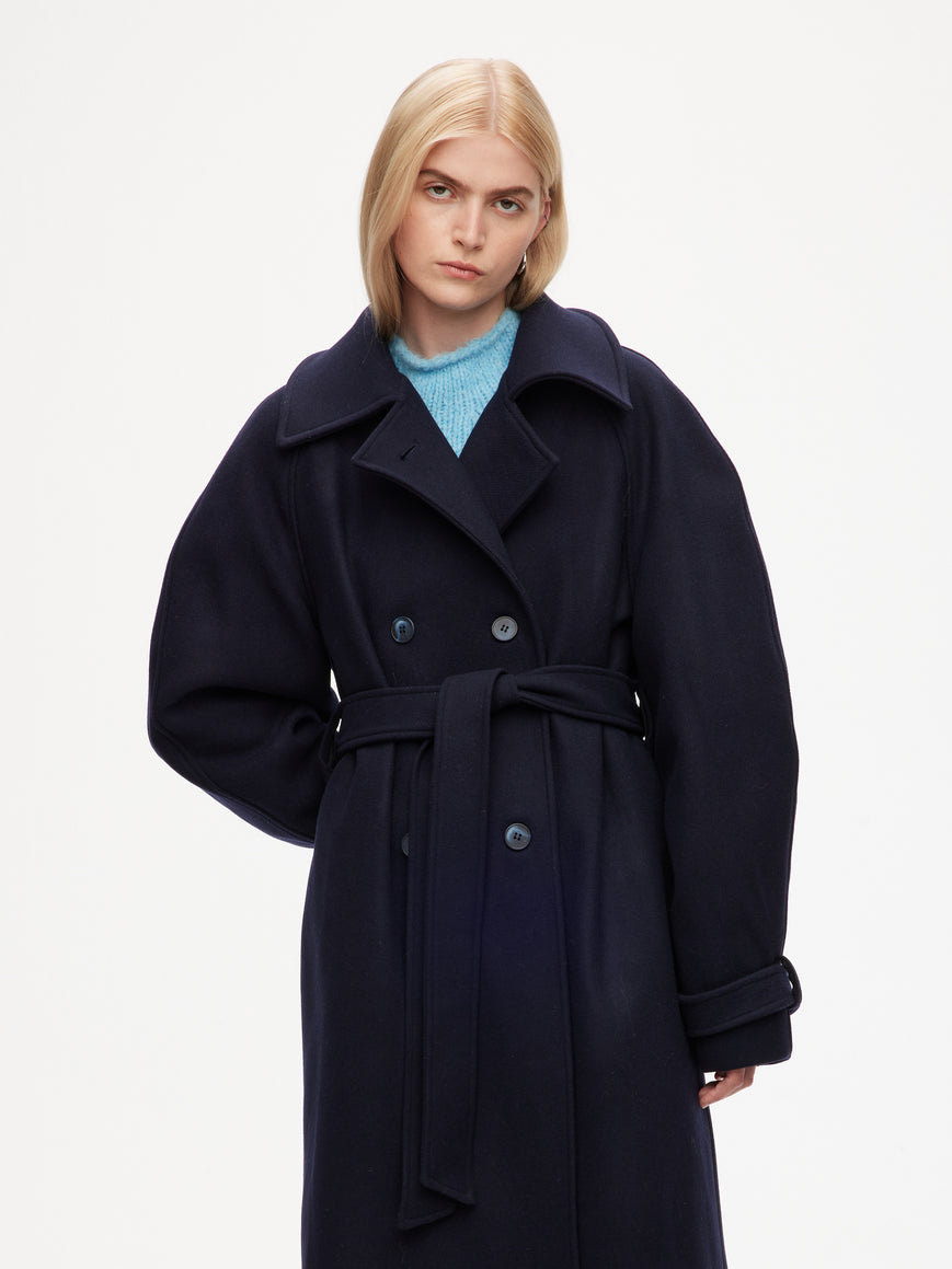 Wool Trench Coat