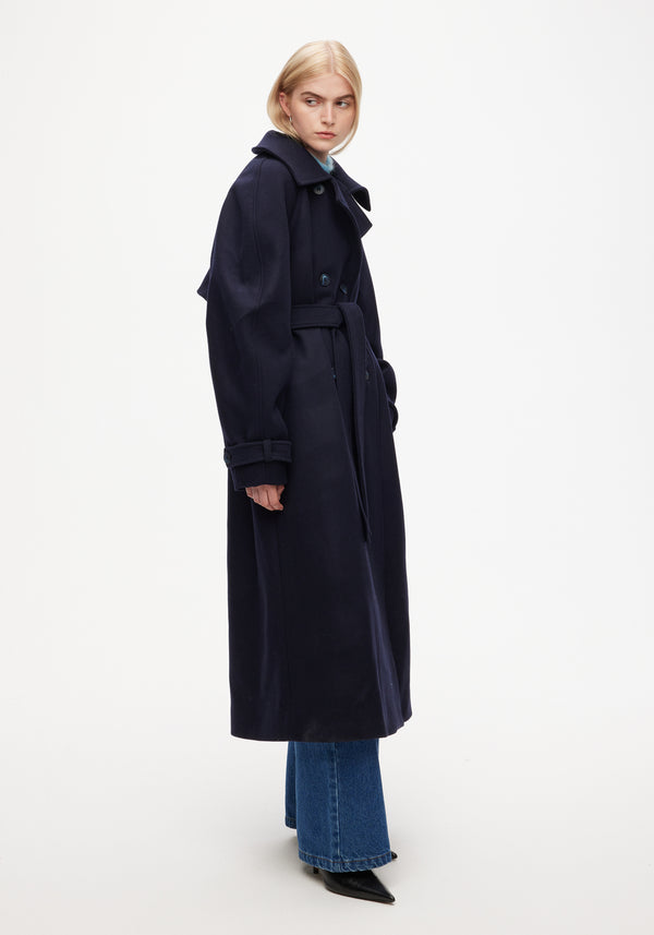 Wool Trench Coat
