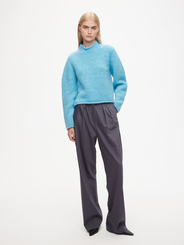 Knitted High Neck Jumper