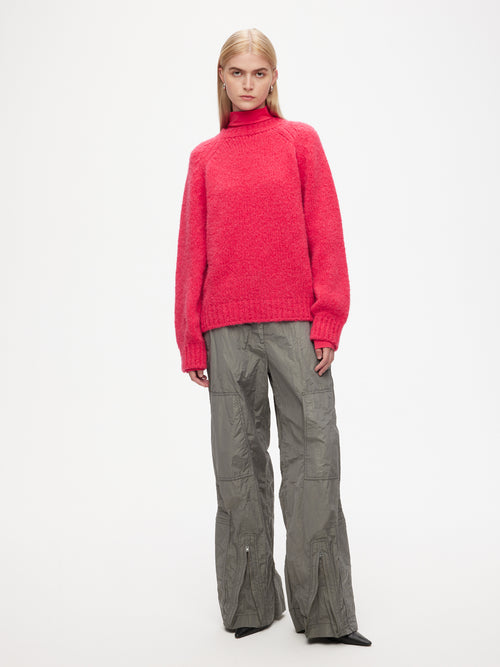 Knitted Crew Neck Jumper