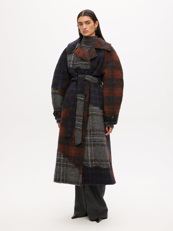 Wool Trench Coat