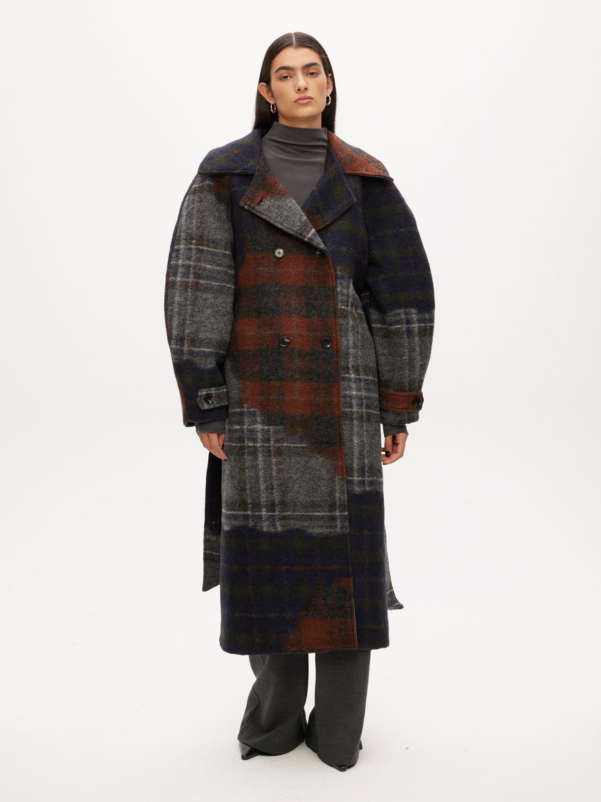 Wool Trench Coat