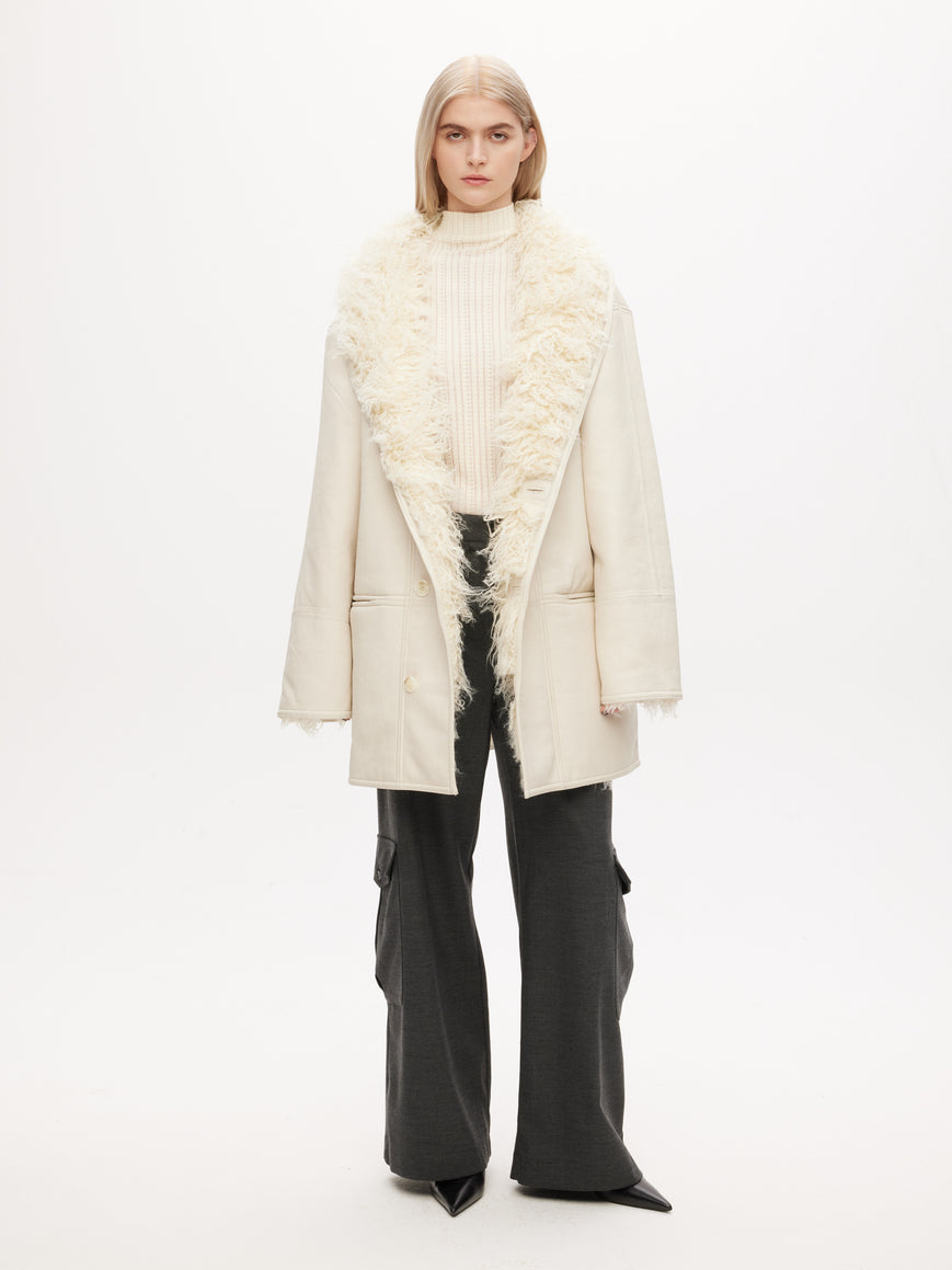 Reversible Leather Coat
