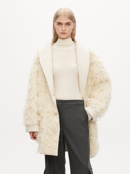Reversible Leather Coat