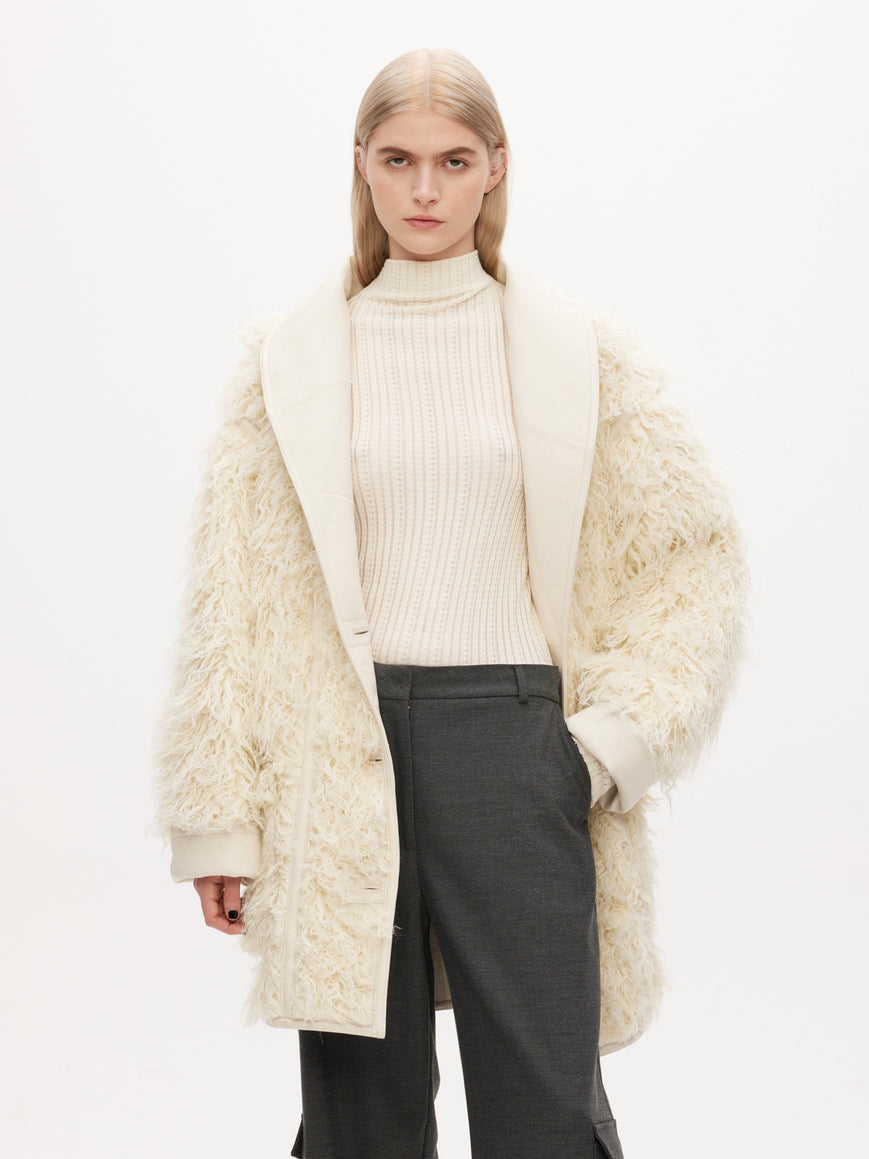 Reversible Leather Coat