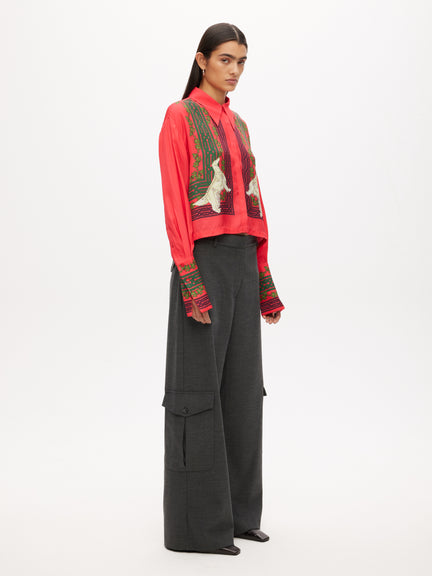 Scarf Shirt
