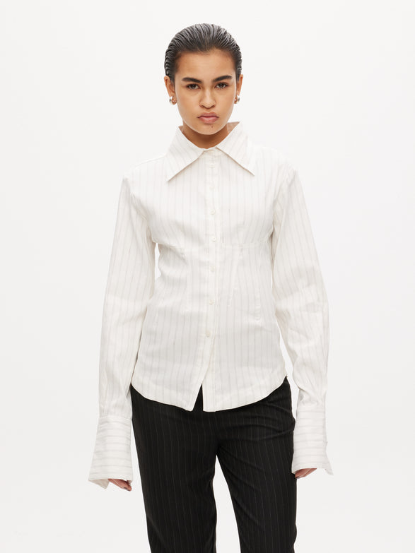 Fitted Bustier Shirt