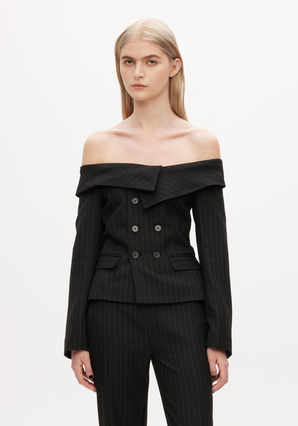 Off Shoulder Suiting Top