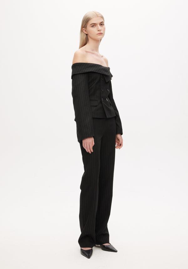 Off Shoulder Suiting Top