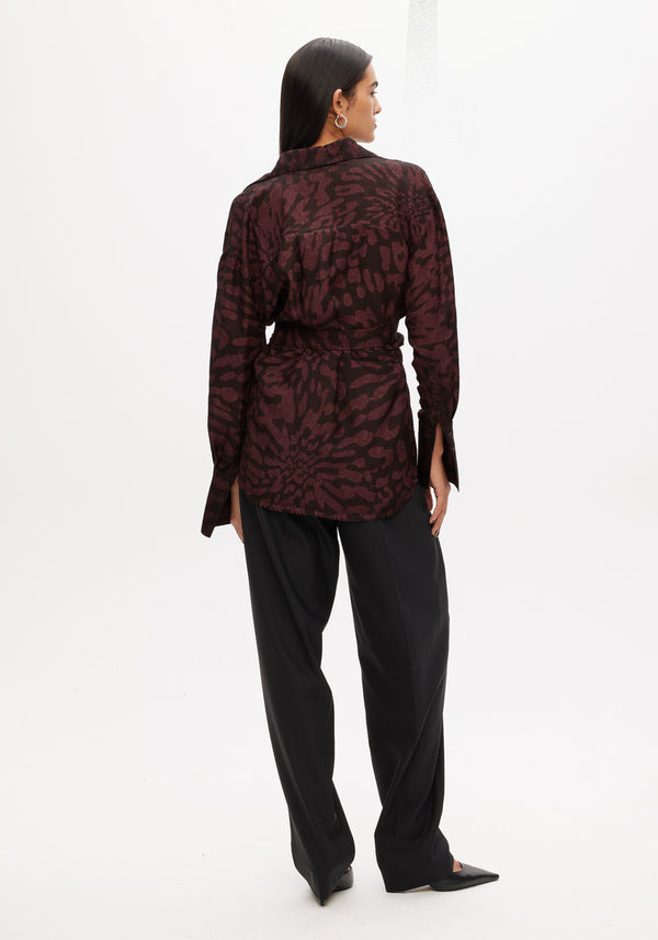 High Waist Tailored Trousers