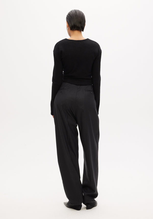 Long Sleeve Twisted Top