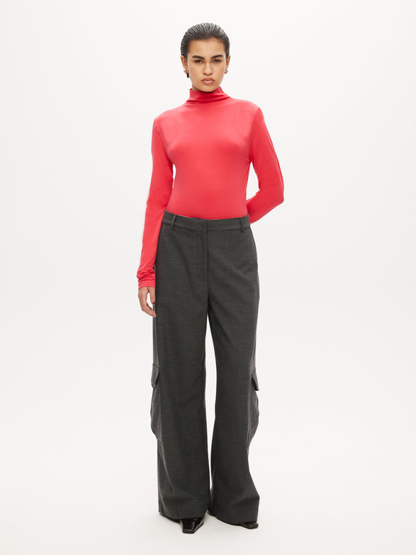 Mock Neck Top