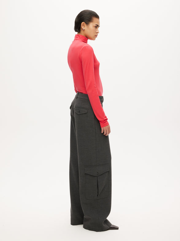 Mock Neck Top