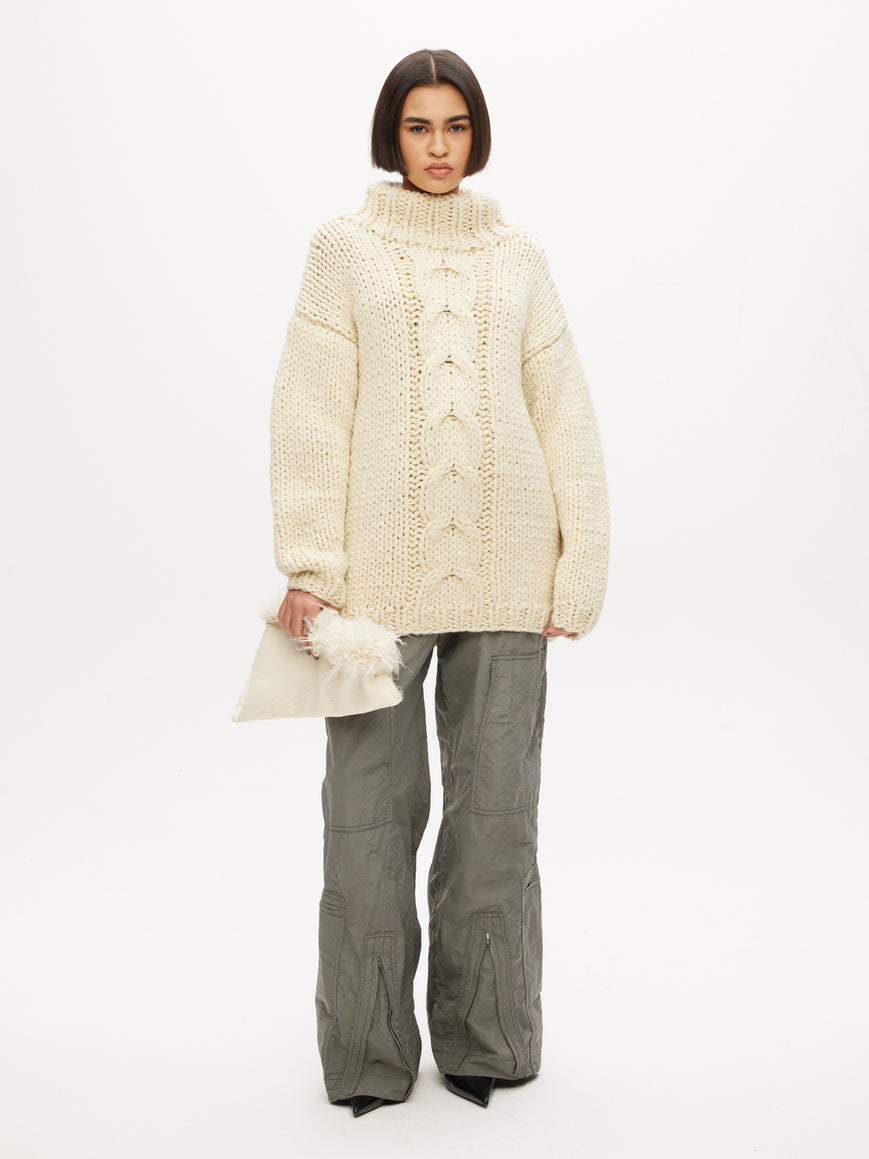 Hand Knitted Oversized Jumper