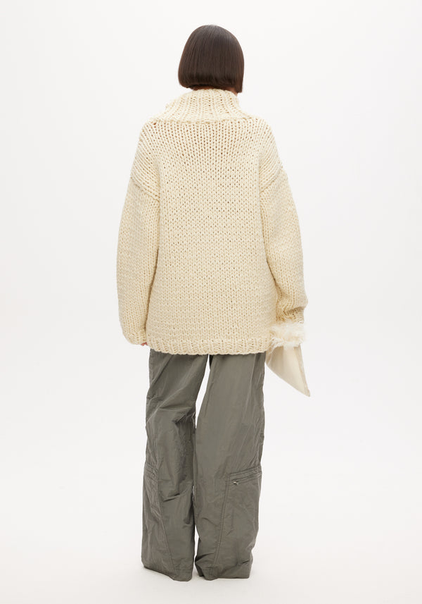 Hand Knitted Oversized Jumper
