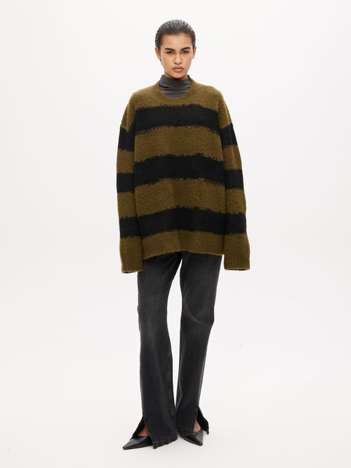 Knitted Striped Jumper
