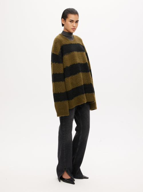 Knitted Striped Jumper