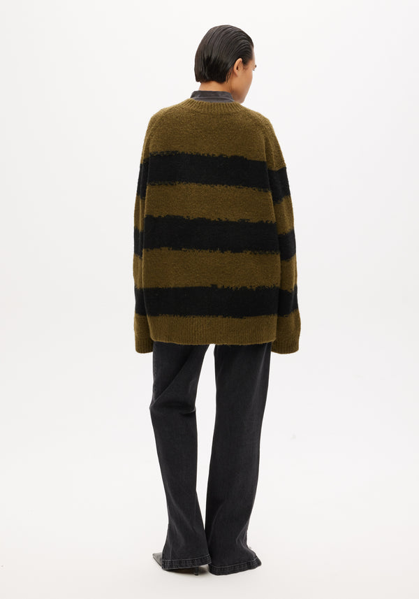 Knitted Striped Jumper