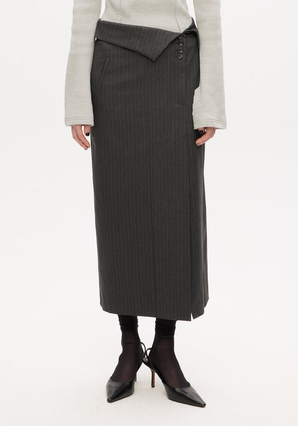 Long Suiting Skirt