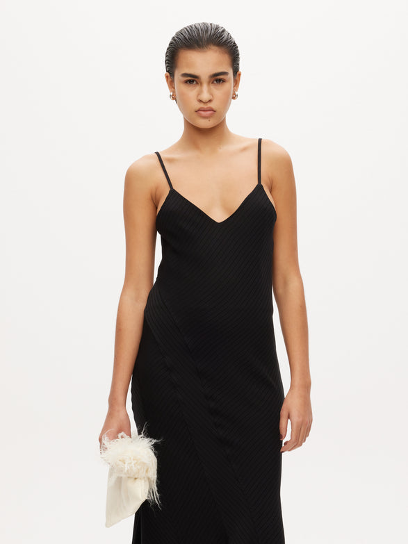 Asymmetric Drape Dress